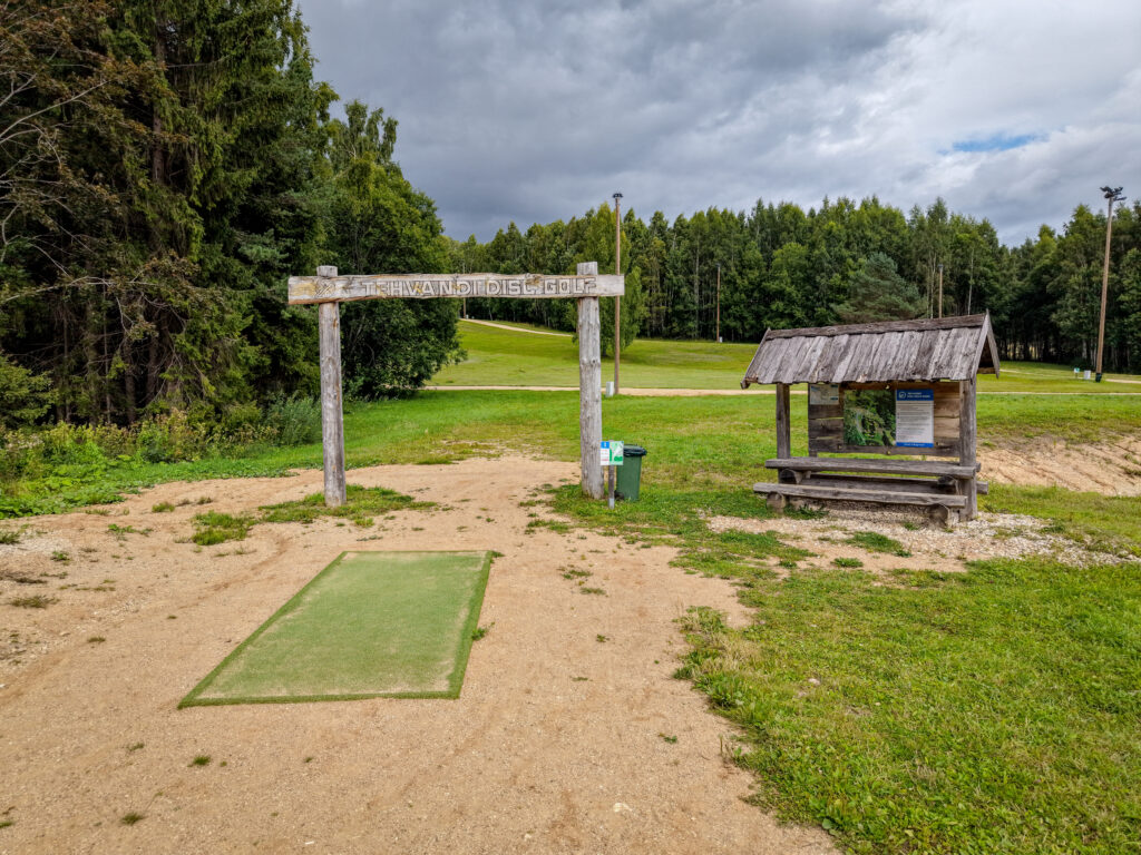 Tehvandi discgolf alguspunkt