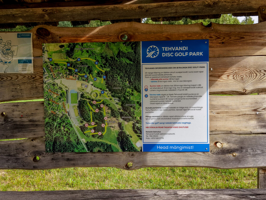 Tehvandi disc golf park